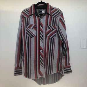 Wrangler Pearl Snap Flannel